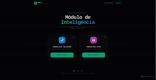 Security scan screenshot of https://puxadorconsulta-56052322700.us-west1.run.app/