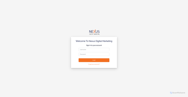 Security scan screenshot of https://portalmerchant.nexustargeting.com