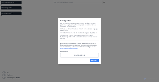 Security scan screenshot of https://xn--tgkartan-9za.se
