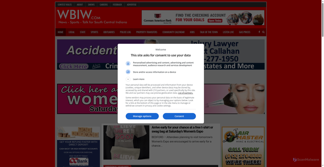 Security scan screenshot of https://wbiw.com