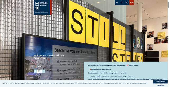 Security scan screenshot of https://www.dsm.museum/