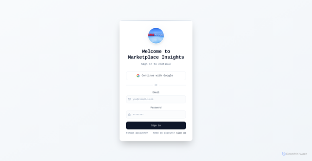 Security scan screenshot of https://sms-appliances-marketplace.ca/