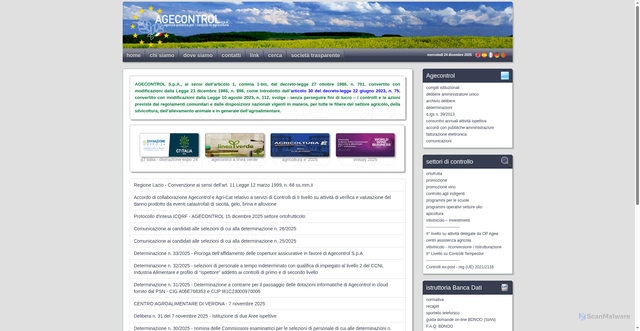 Security scan screenshot of https://www.agecontrol.it/