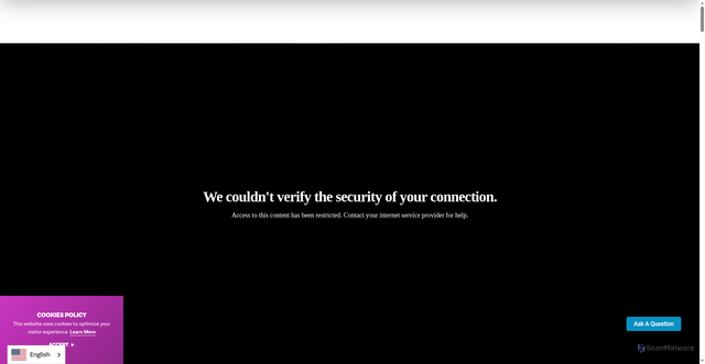 Security scan screenshot of https://visitdallas.com