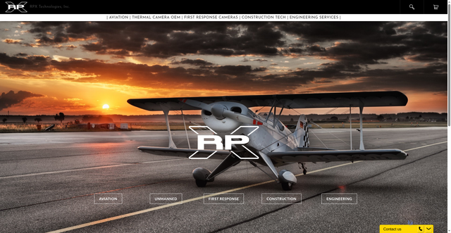 Security scan screenshot of https://rpxtech.com