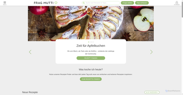 Security scan screenshot of https://cdn.mutti.de