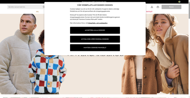 Security scan screenshot of https://www.next.se/