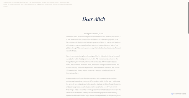 Security scan screenshot of https://syschgapp-nyqu3irl1e.edgeone.app/aitch-land.html