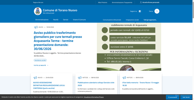 Security scan screenshot of https://www.torano.it