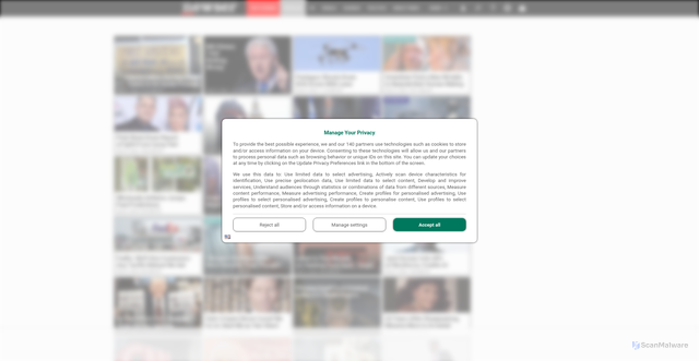 Security scan screenshot of https://newser.com