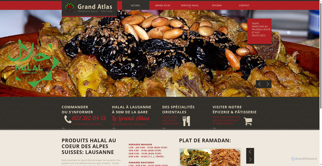Security scan screenshot of https://grand-atlas.ch