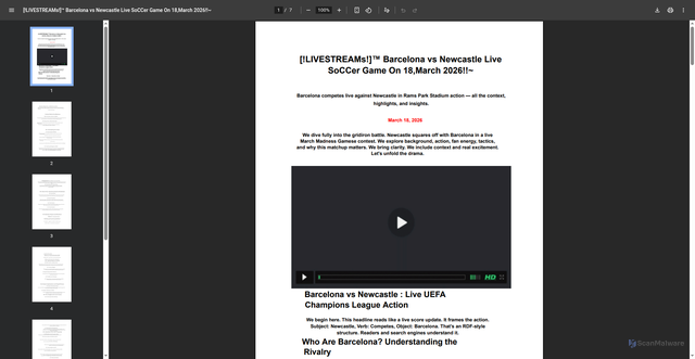 Security scan screenshot of https://handlewithcaremo.org/wp-content/uploads/event-manager-uploads/event_banner/2026/03/barcelona-vs-newcastle-live-socc6.pdf