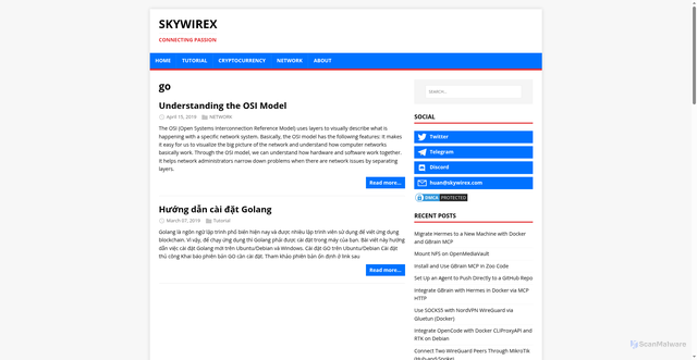 Security scan screenshot of https://website-4l2.pages.dev/tags/go/