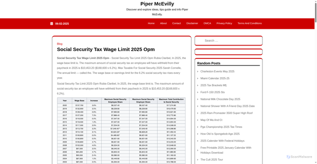 Security scan screenshot of https://pipermcevillyj.pages.dev/lpbqy-social-security-tax-wage-limit-2025-opm-vpfog/