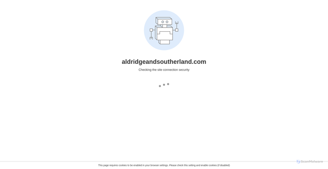 Security scan screenshot of https://www.aldridgeandsoutherland.com/agent/kevin-osullivan/