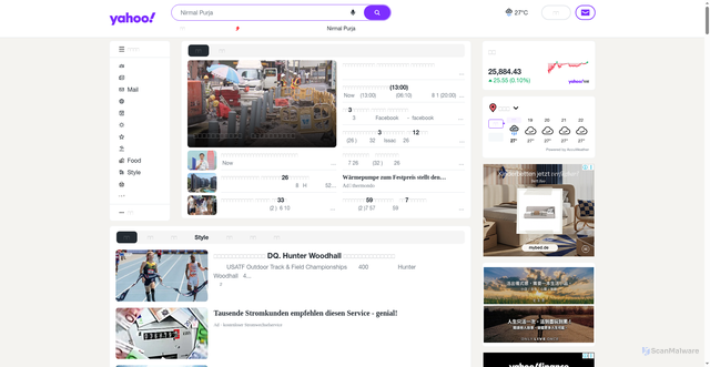 Security scan screenshot of https://ladder-whatapp.hl.cn/