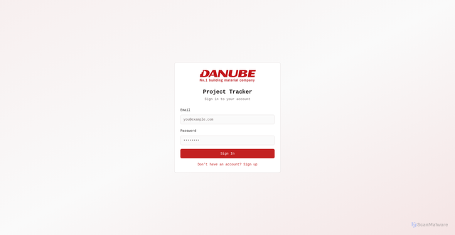Security scan screenshot of https://dbmprojects.com/