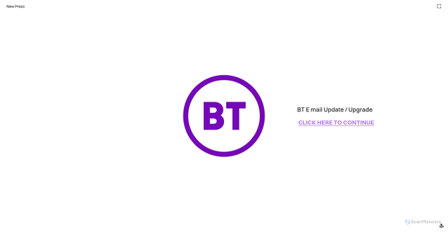 Security scan screenshot of https://prezo.ai/public/new-prezo--d402a51e-e952-4093-b6bc-ab8e02f99bed