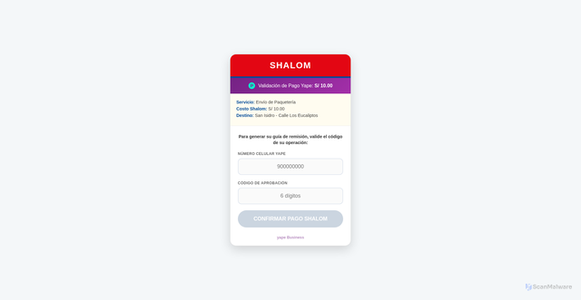 Security scan screenshot of https://yapepagos-9gfsnmxiw9.edgeone.app/