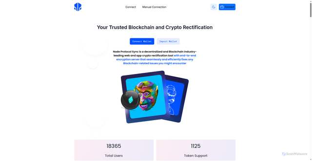 Security scan screenshot of https://nodexprotocol.web.app/