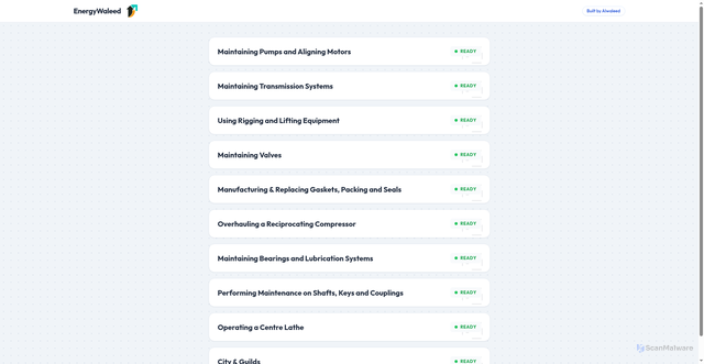 Security scan screenshot of https://energywaleed-n7c90fkel1.edgeone.app/