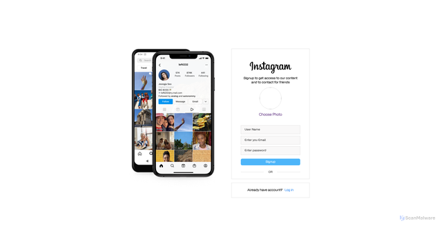 Security scan screenshot of https://instagram-usman-haider.vercel.app/