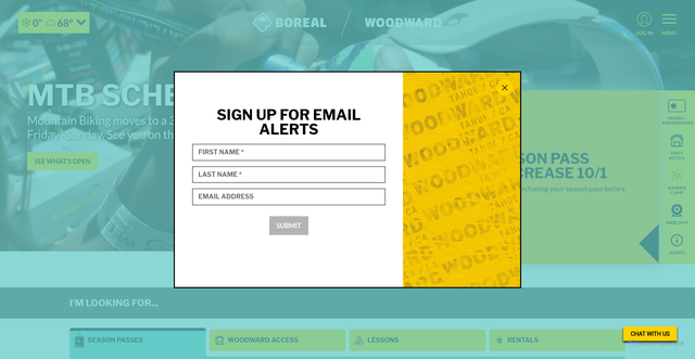 Security scan screenshot of https://rideboreal.com
