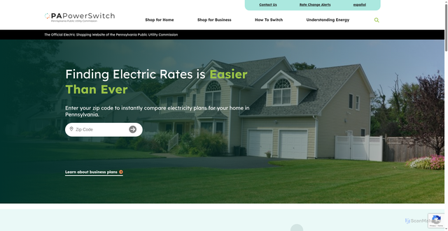 Security scan screenshot of https://www.papowerswitch.com/