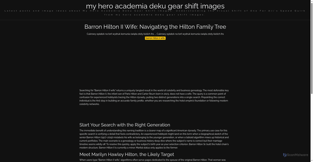 Security scan screenshot of https://idunkareblog-dpiaywv6v2at.edgeone.app/barron-hilton-ii-wife.html