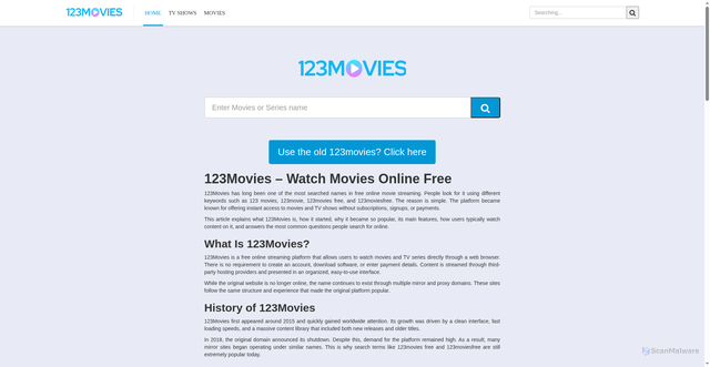Security scan screenshot of https://movielords.com