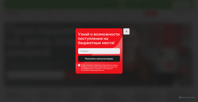 Security scan screenshot of https://synergyonline.ru