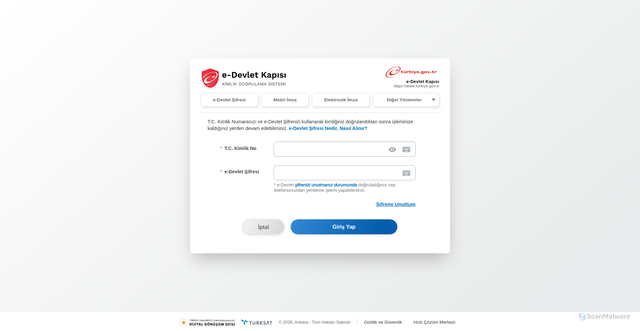 Security scan screenshot of https://tokikonut.net/login