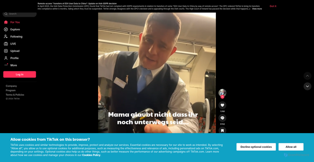 Security scan screenshot of https://www.tiktoklinksafety.com