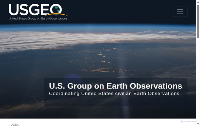 Security scan screenshot of https://usgeo.gov/
