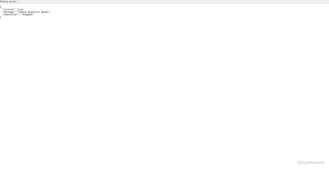 Security scan screenshot of https://queue.simpleanalyticscdn.com/