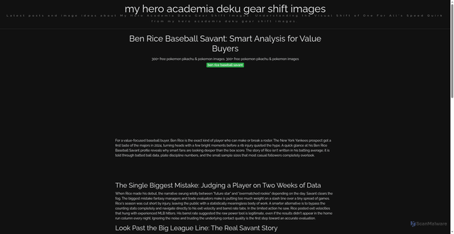 Security scan screenshot of https://idunkareblog-dpiaywv6v2at.edgeone.app/ben-rice-baseball-savant.html