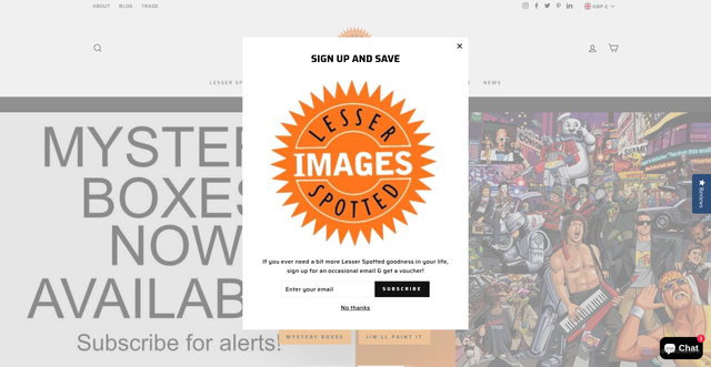Security scan screenshot of https://lesserspotted.com