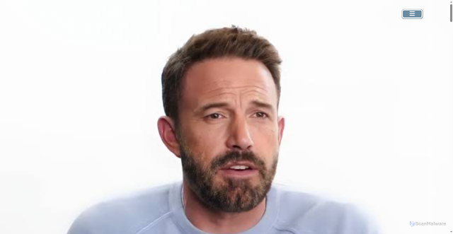 Security scan screenshot of https://ben-affleck.site/