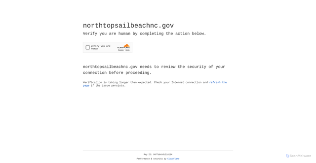 Security scan screenshot of https://northtopsailbeachnc.gov/