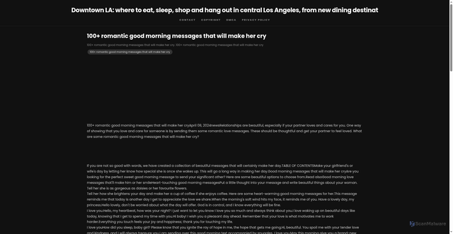 Security scan screenshot of https://ruangcreativehouse-dpo742oc6c29.edgeone.app/100-romantic-good-morning-messages-that-will-make-her-cry.html