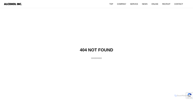 Security scan screenshot of https://alcohol-inc.jp/Strap-Set-For-Cadillac-Escalade-Chevy-Tahoe-GMC-Yukon-909082/