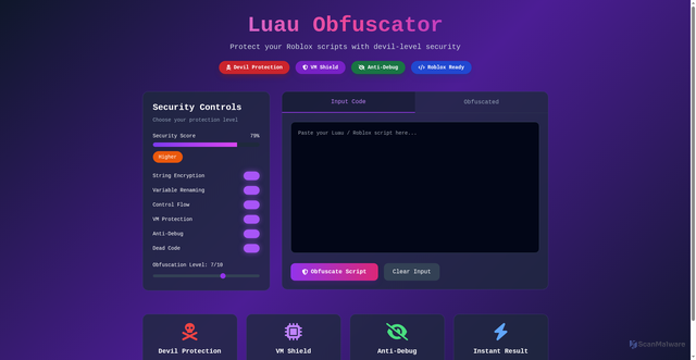 Security scan screenshot of https://comfortable-jade-dqsug1ax3q-q3zaanls84.edgeone.app/