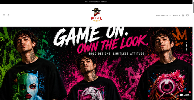 Security scan screenshot of https://rebelbrand.org/?srsltid=AfmBOop6kFUm_PXR2EXtOXa1C6dBUZrzRd-09ff8AefQ78CQwuCbnScR