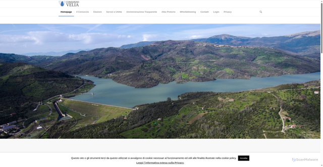 Security scan screenshot of https://www.consorziovelia.com/