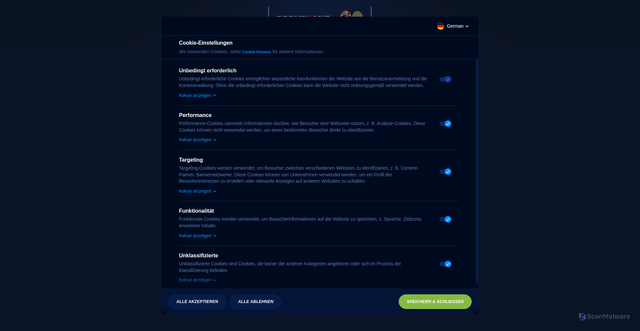 Security scan screenshot of https://slots-online2.bond/registration/?id=heavychipscasino