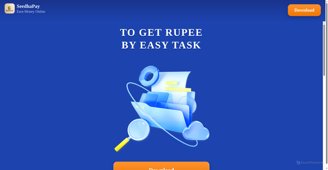 Security scan screenshot of https://seedhapay100.com/