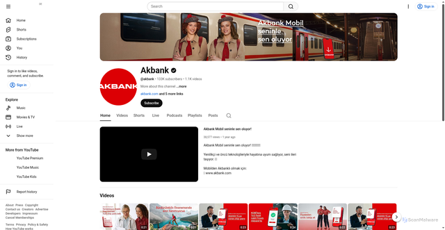 Security scan screenshot of https://consent.youtube.com/m?continue=https%3A%2F%2Fwww.youtube.com%2Fakbank%3Fcbrd%3D1&gl=DE&m=0&pc=yt&cm=2&hl=de&src=1