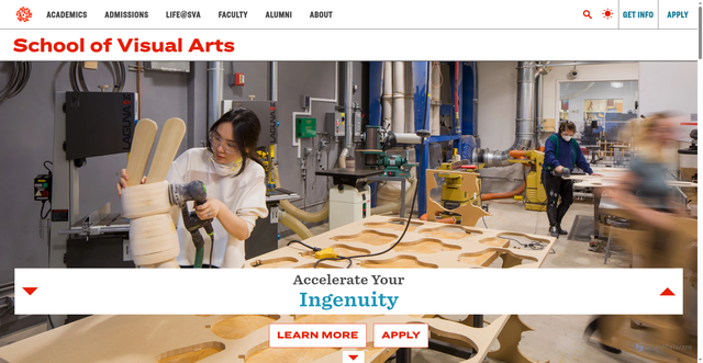 Security scan screenshot of https://sva.edu