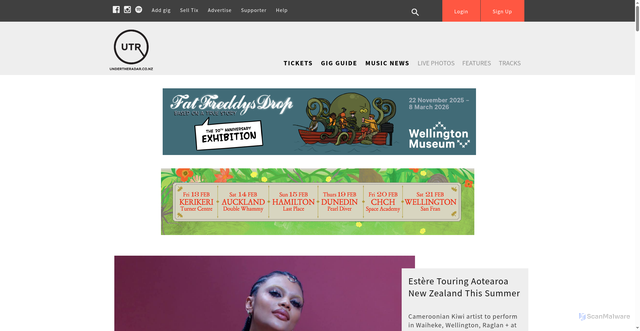 Security scan screenshot of https://www.undertheradar.co.nz