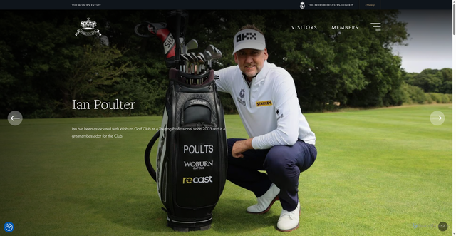 Security scan screenshot of https://www.woburngolf.co.uk/club/ian-poulter/